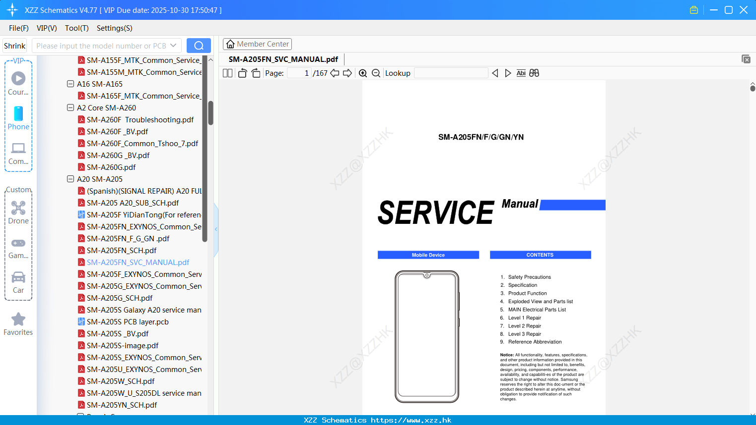 Samsung SM-A205FN_SVC_MANUAL